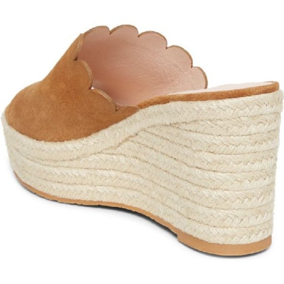 New Kate Spade Toby Scalloped Wedges - Picture 5 of 7